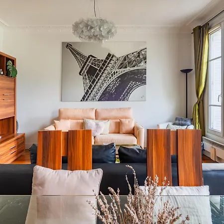 Opulent 1bd Near Eiffel Tower Grenelle Appartamento Parigi